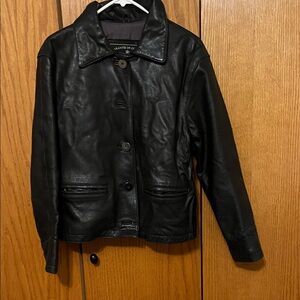 Express Black Leather Jacket